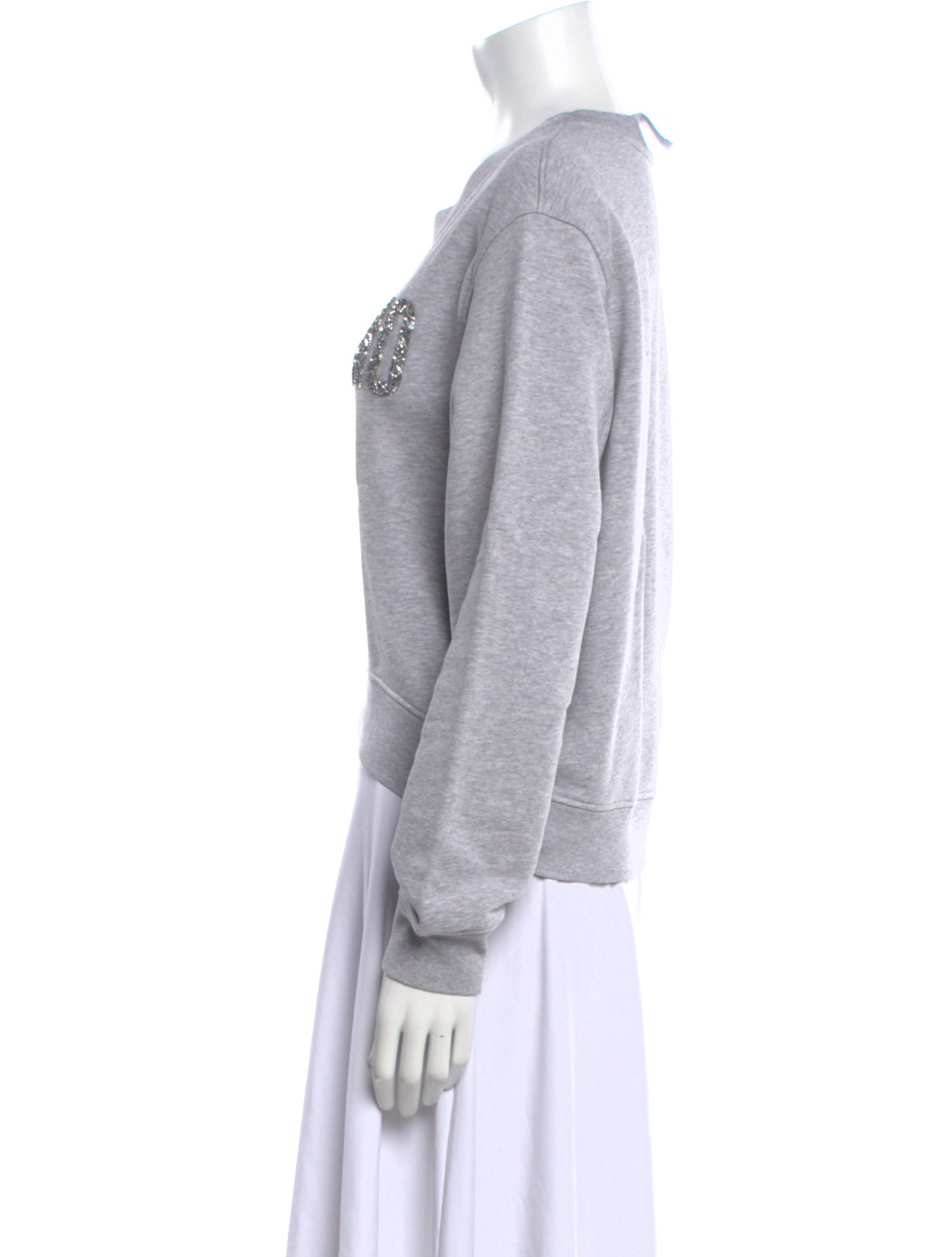 Moschino Couture Graphic Print Crew Neck Sweatshirt