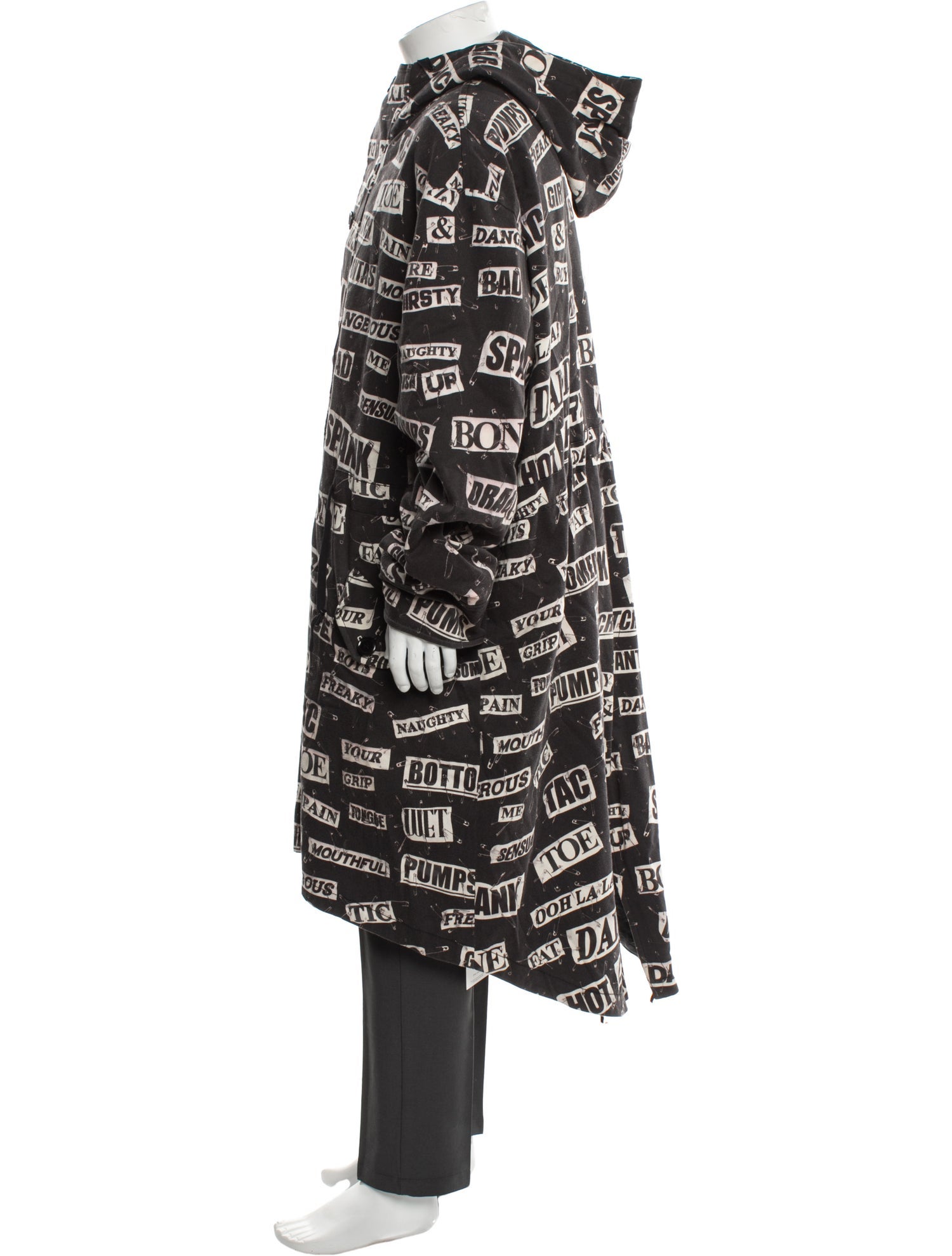 Moschino Couture Printed Parka