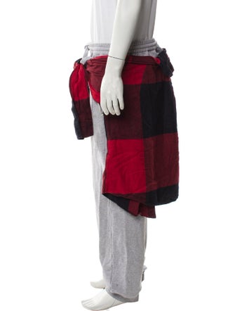 Moschino Couture Colorblock Pattern Robe