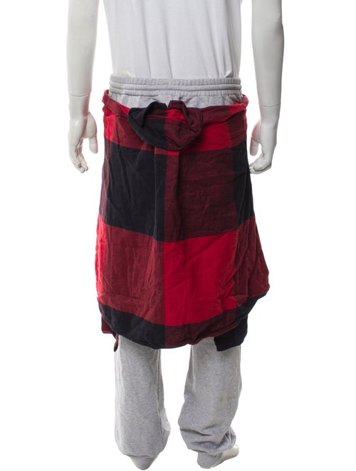 Moschino Couture Colorblock Pattern Robe