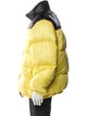 Moschino Couture Colorblock Pattern Puffer Coat