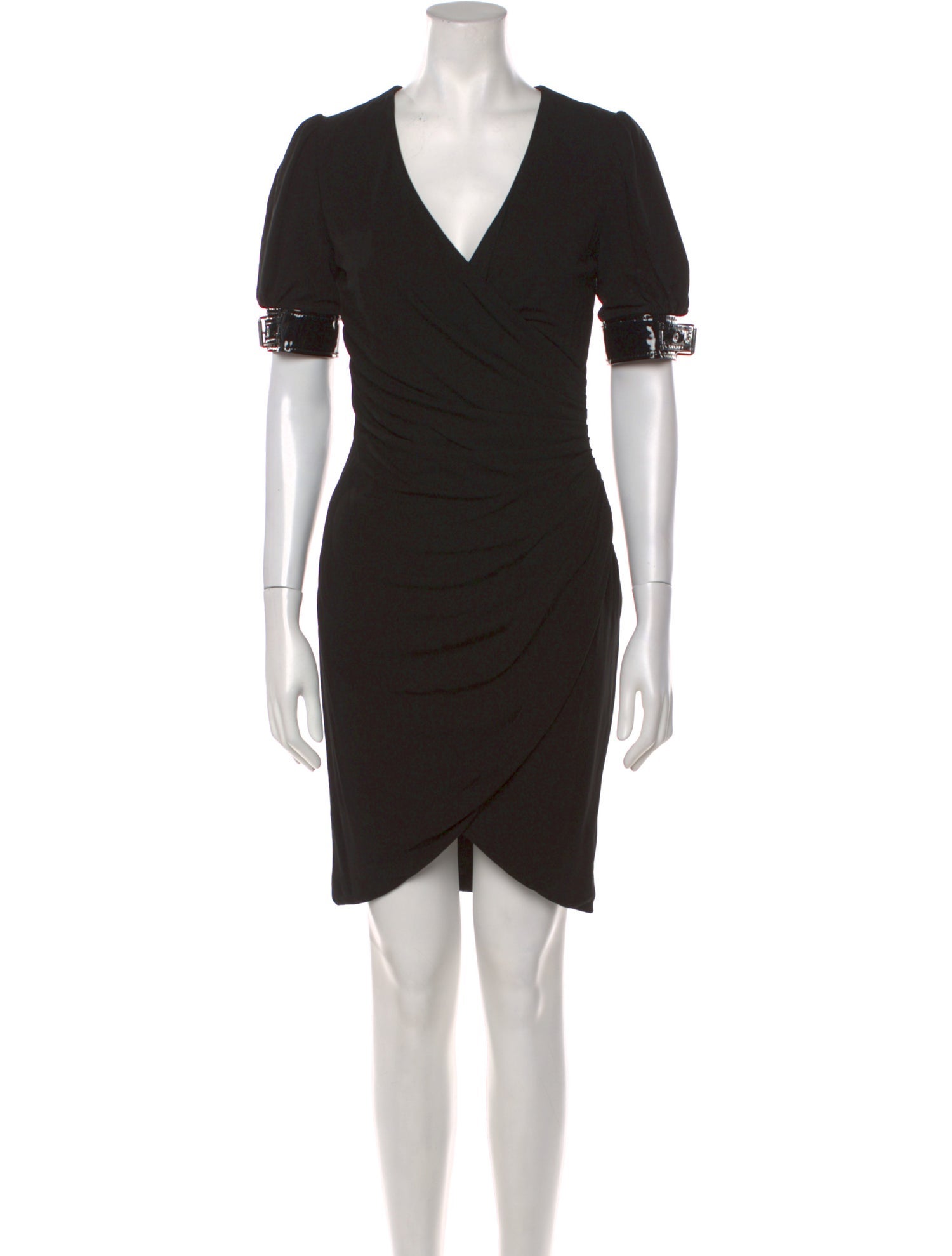 Moschino Couture V-Neck Mini Dress