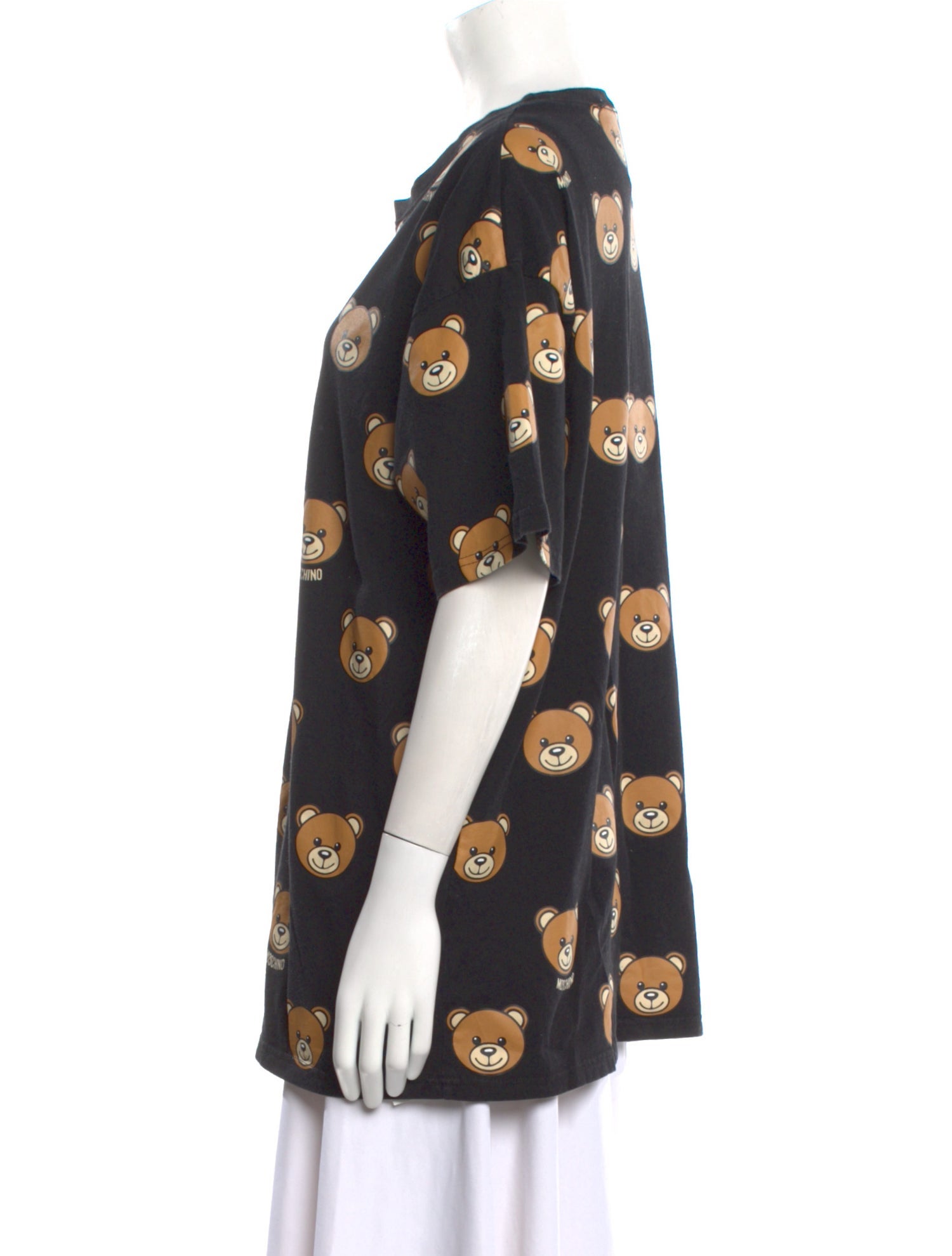 Moschino Couture Printed Crew Neck Tunic