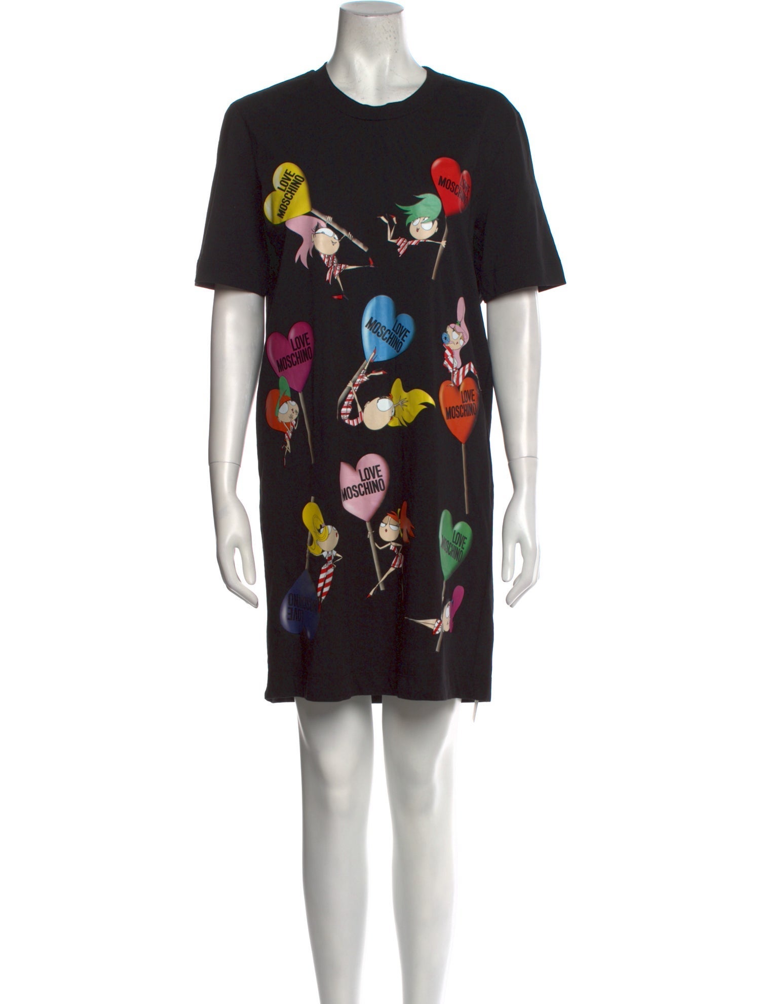 Moschino Couture Printed Mini Dress
