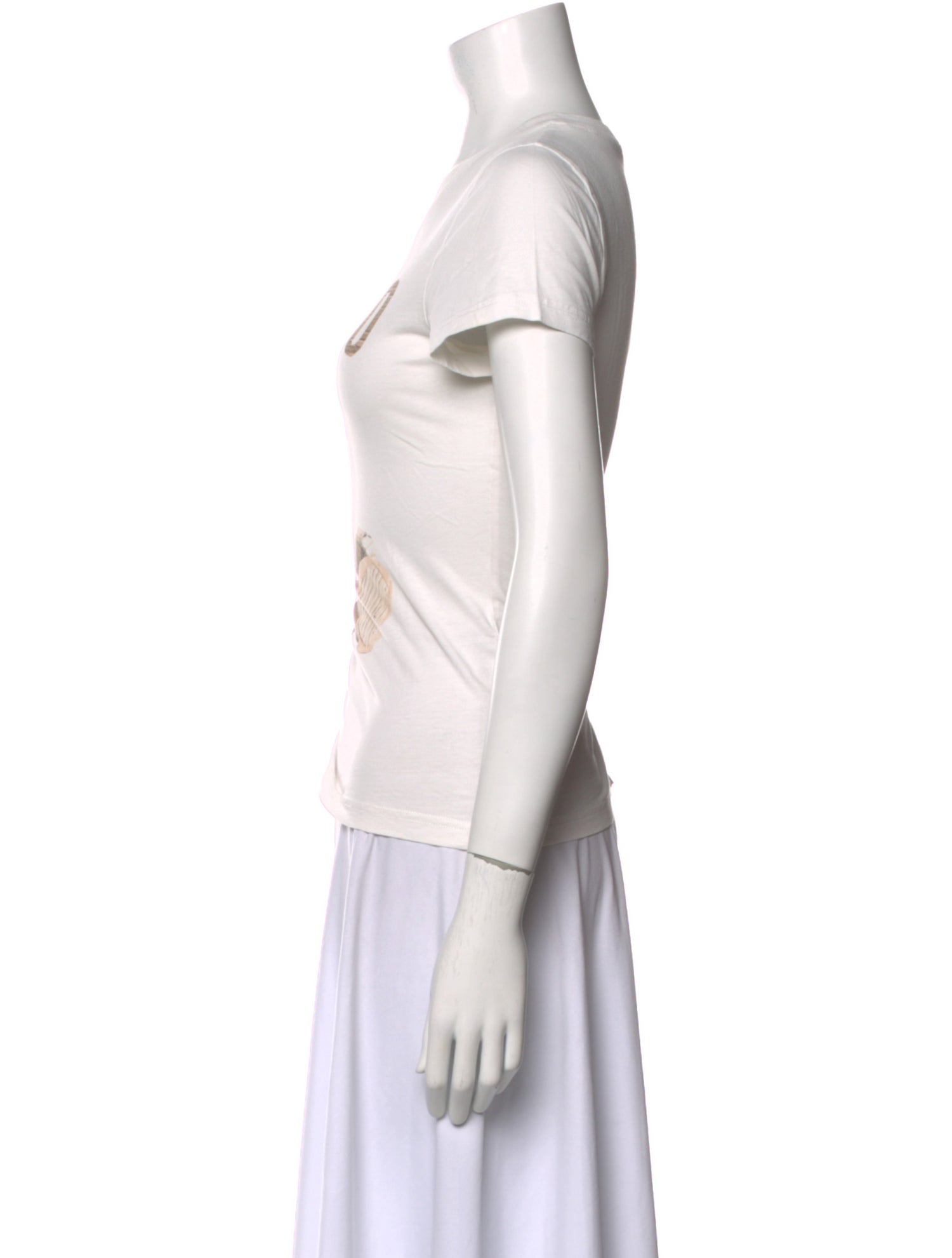 Moschino Couture Graphic Print Crew Neck T-Shirt