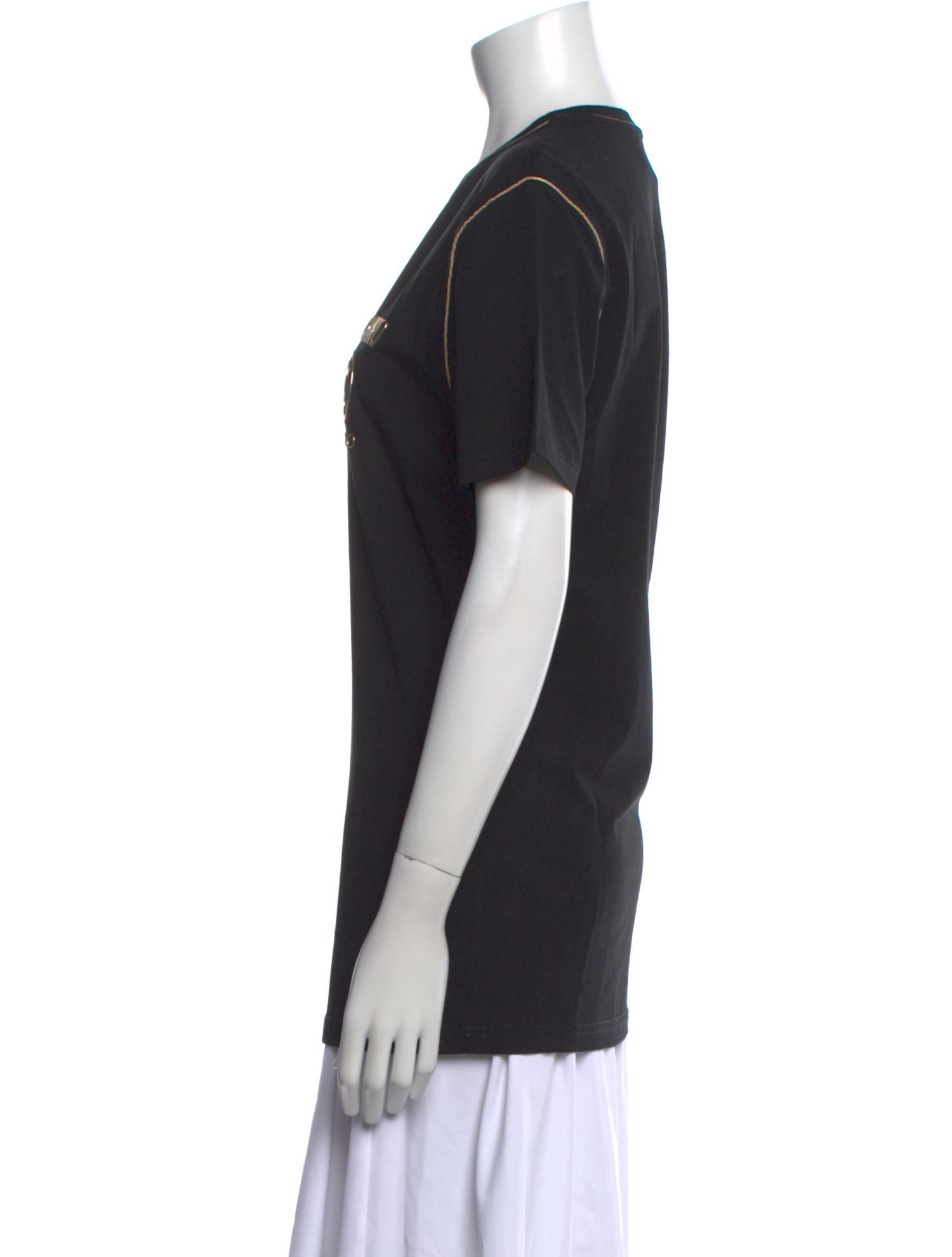 Moschino Couture Graphic Print Crew Neck T-Shirt