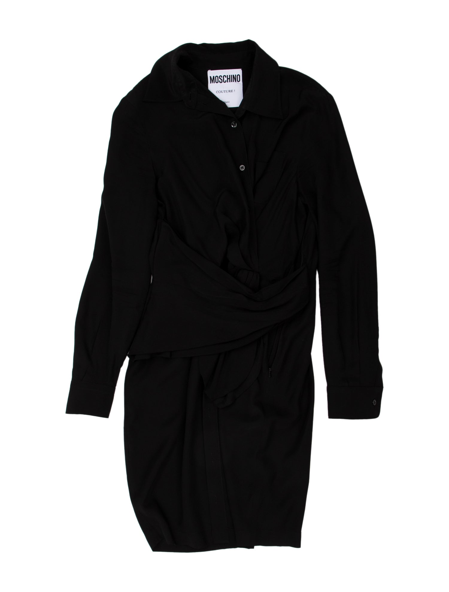 Moschino Couture Silk Mini Dress