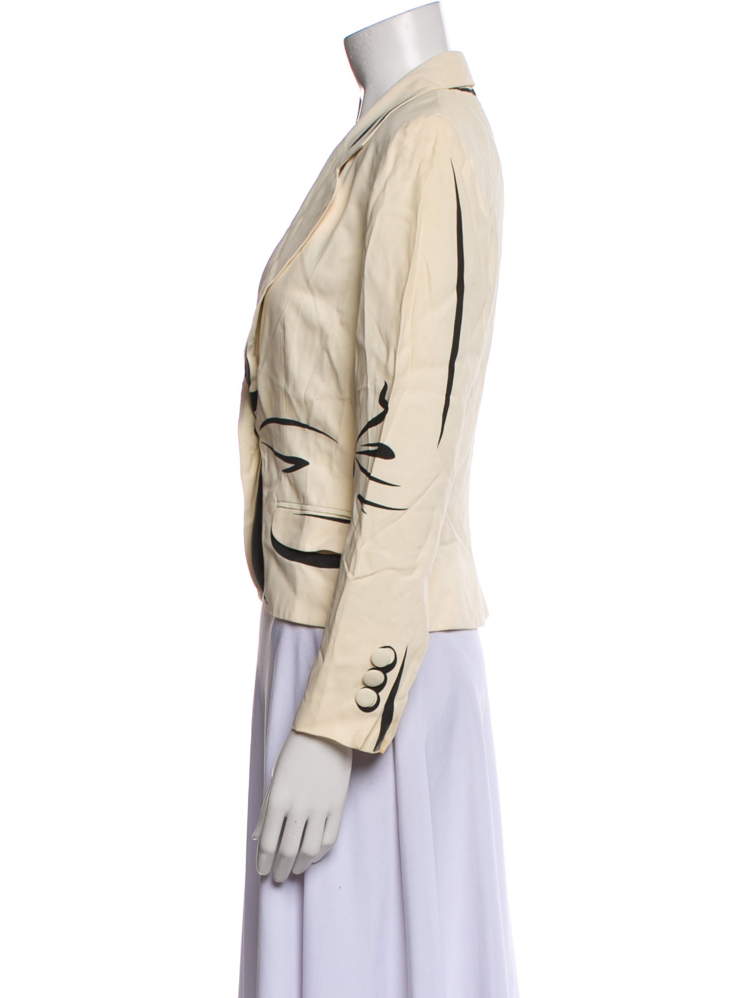 Moschino Couture Graphic Print Blazer