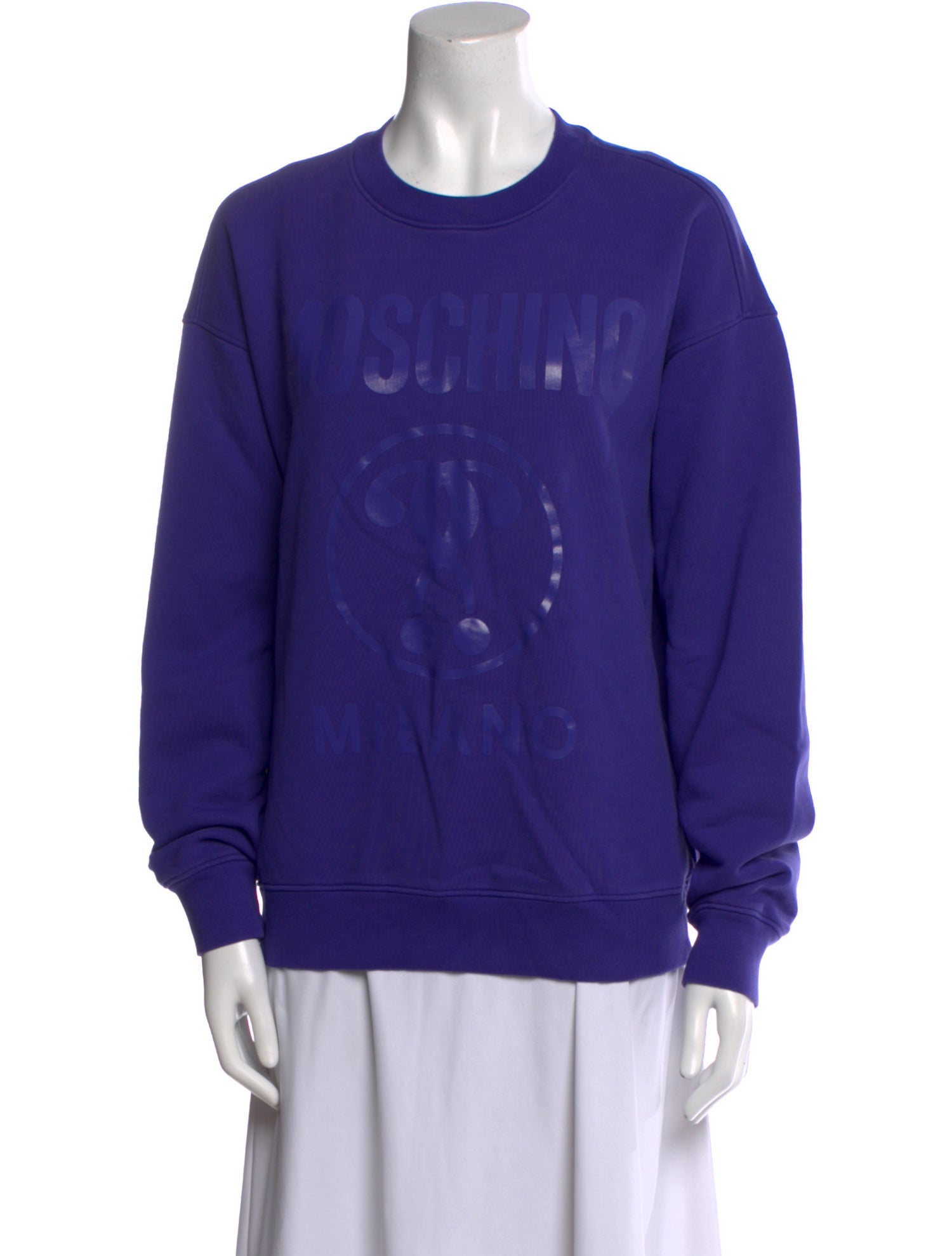 Moschino Couture Crew Neck Long Sleeve Sweatshirt