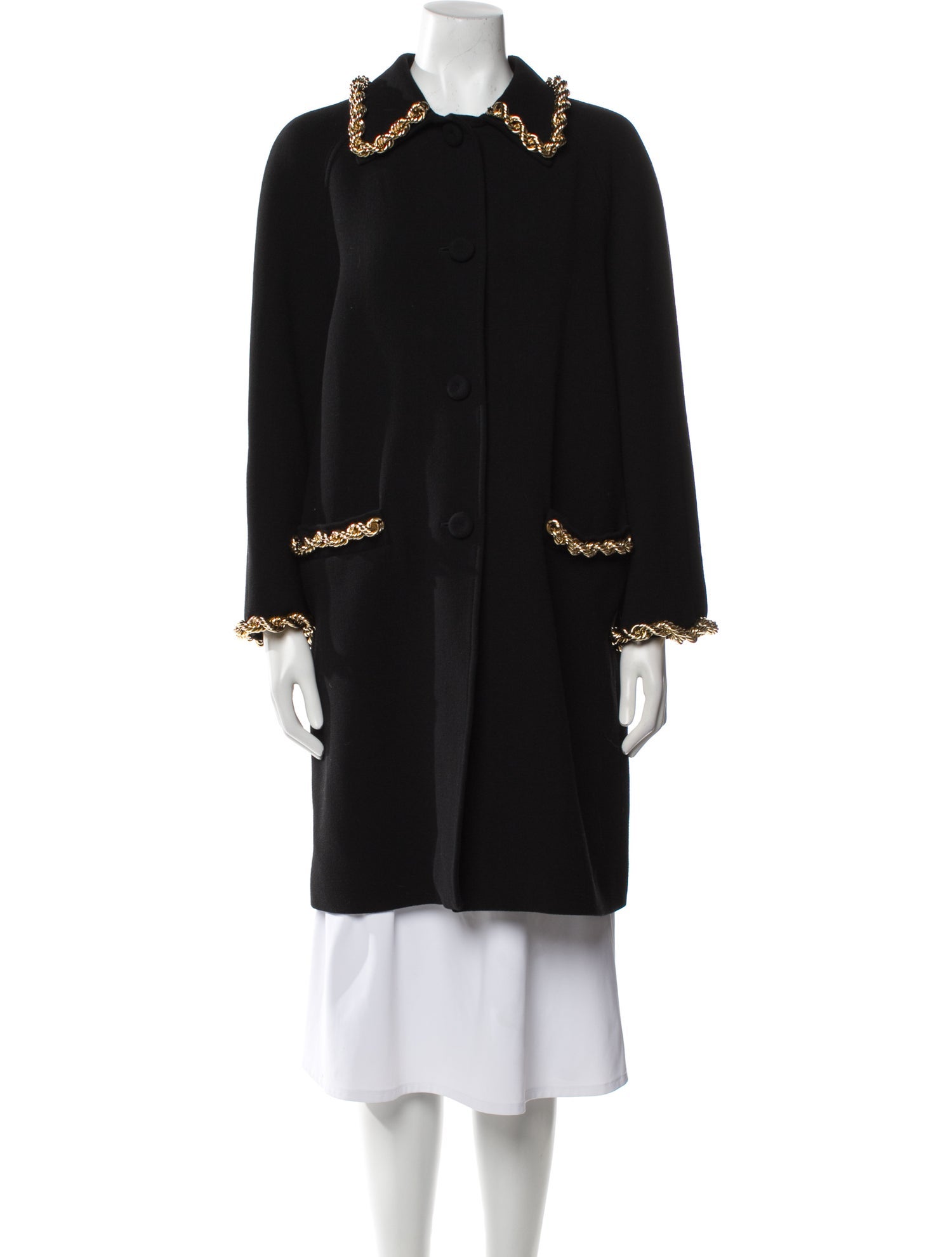 Moschino Couture Virgin Wool Coat
