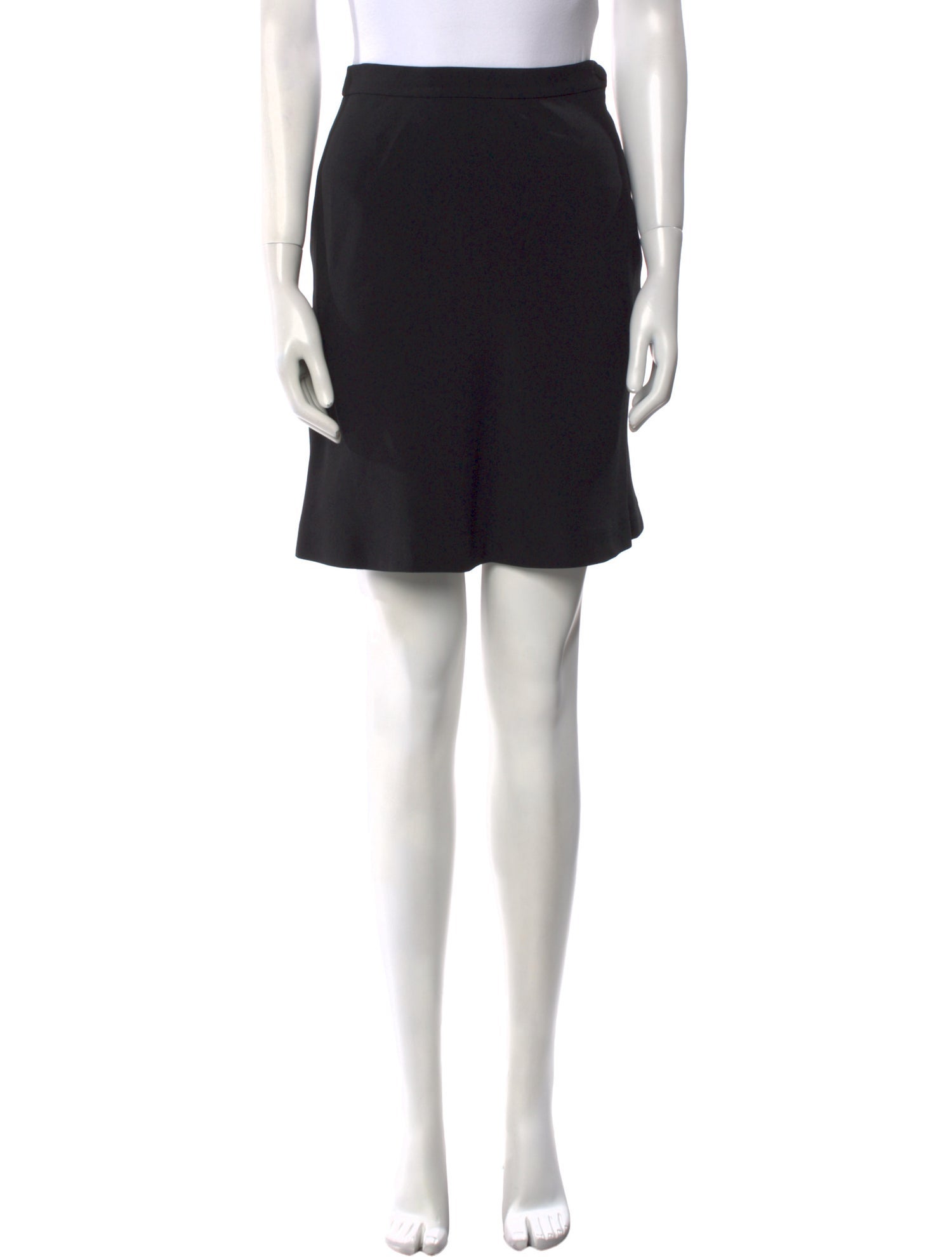 Moschino Couture Embroidered Accent Knee-Length Skirt