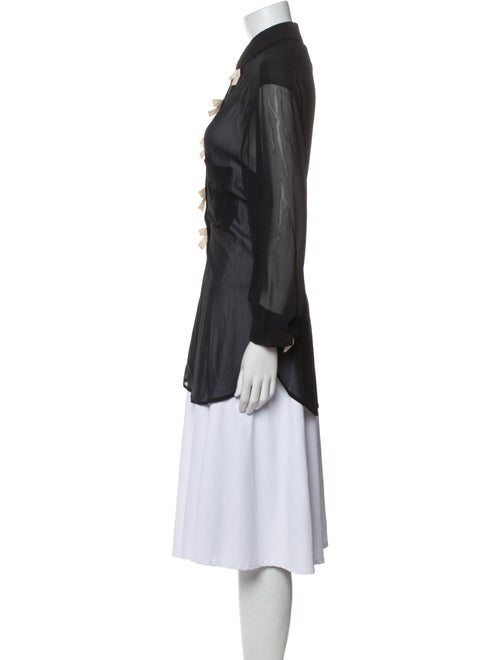 Moschino Mock Neck Long Sleeve Tunic