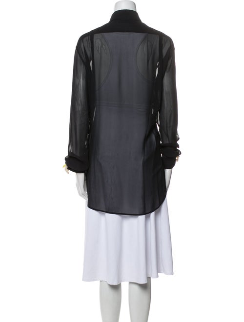 Moschino Mock Neck Long Sleeve Tunic