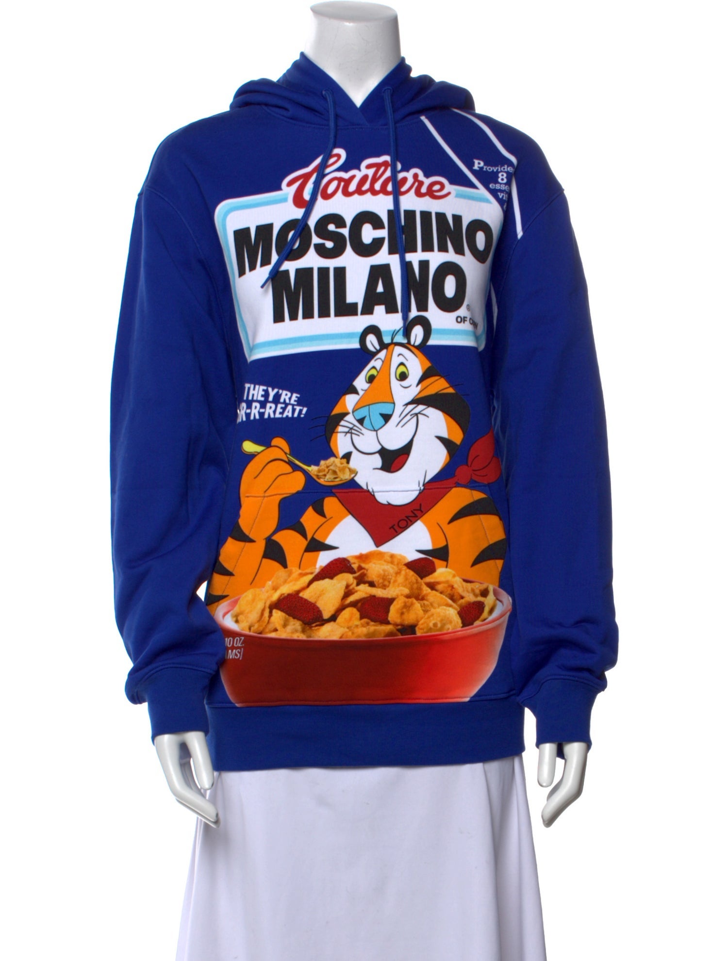 Moschino Couture Graphic Print Crew Neck Sweatshirt