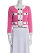 Moschino Couture Colorblock Pattern Evening Jacket