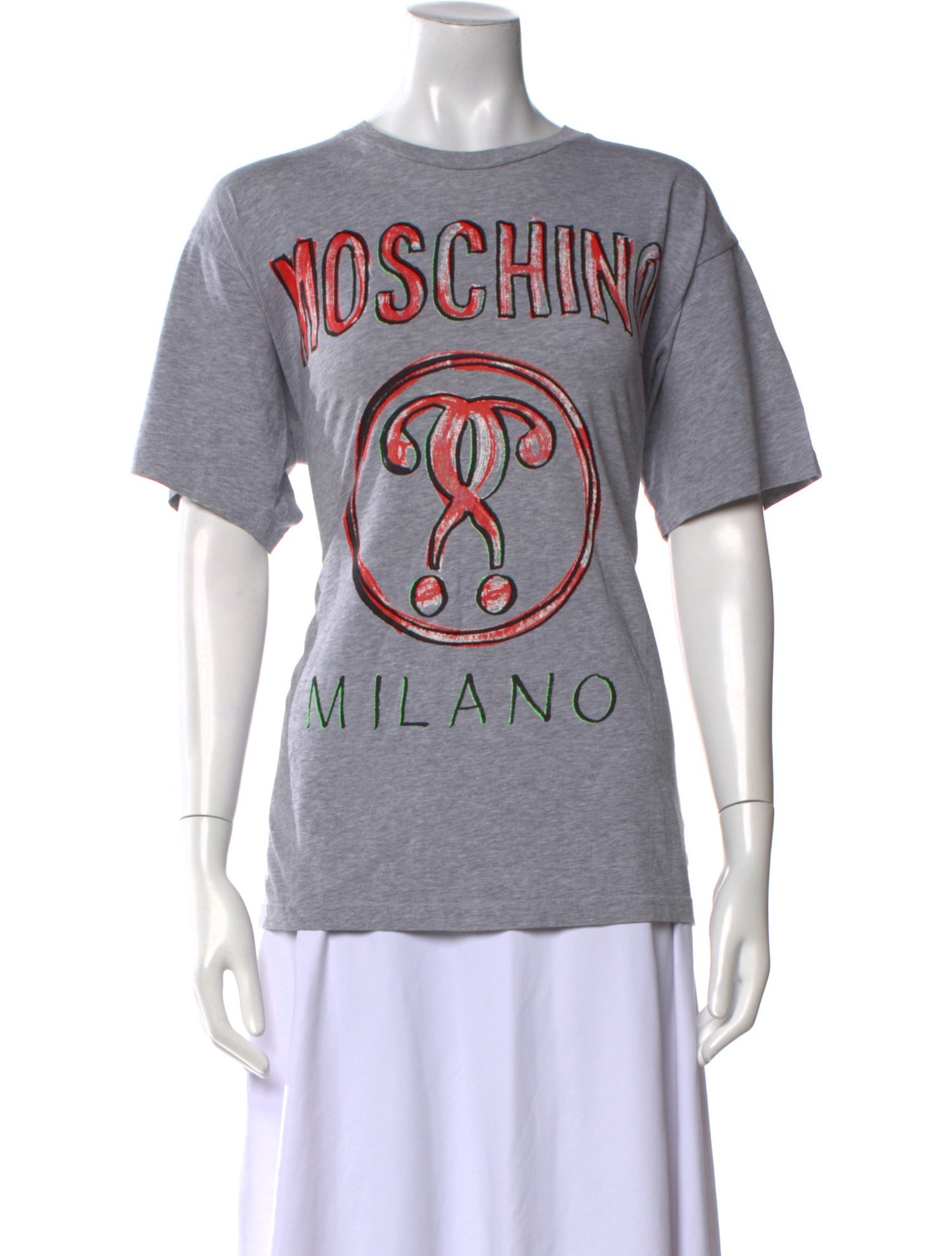 Moschino Couture Graphic Print Crew Neck T-Shirt