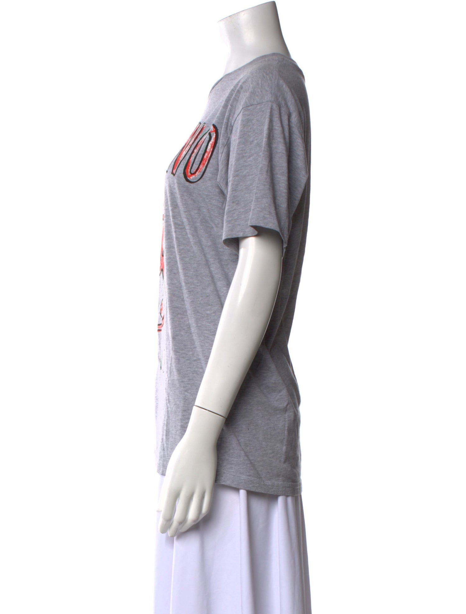 Moschino Couture Graphic Print Crew Neck T-Shirt