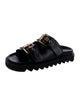 Moschino Couture Leather Slides