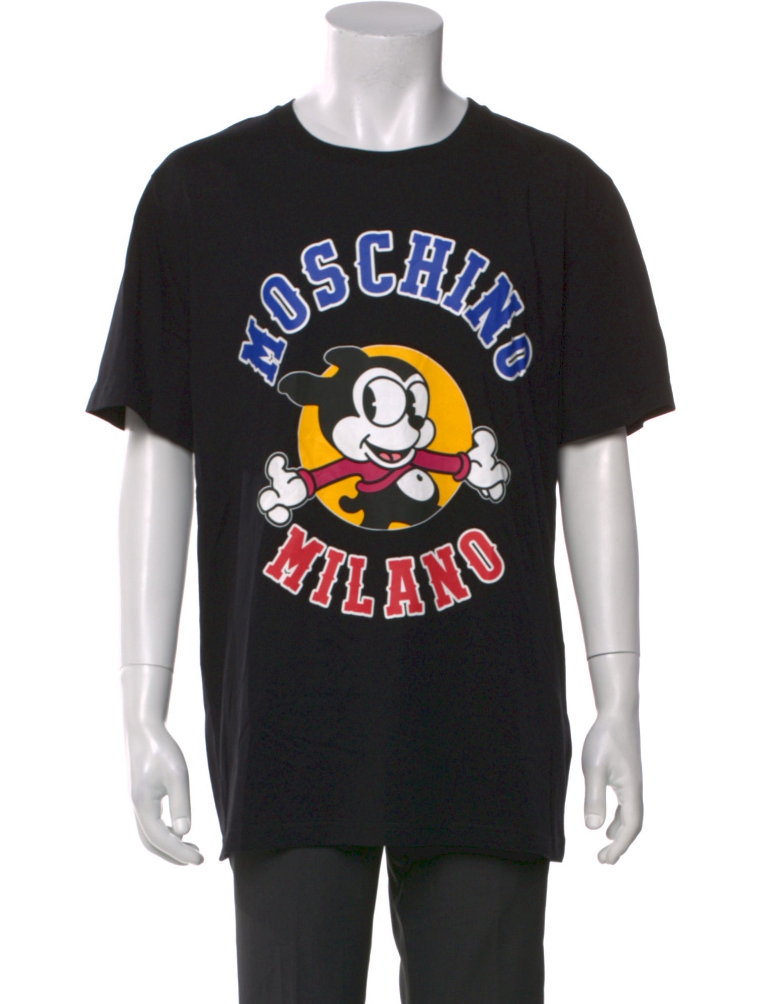 Moschino Couture Graphic Print Crew Neck T-Shirt
