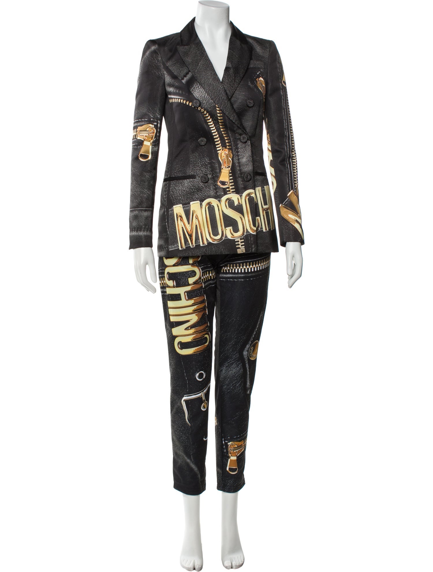 Moschino Couture Graphic Print Pant Set w/ Tags