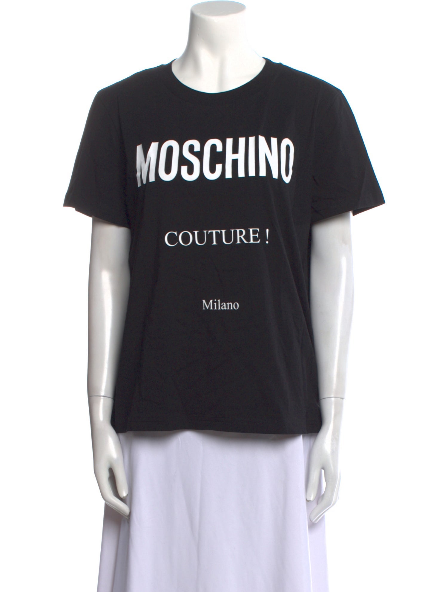 Moschino Couture Graphic Print Crew Neck T-Shirt