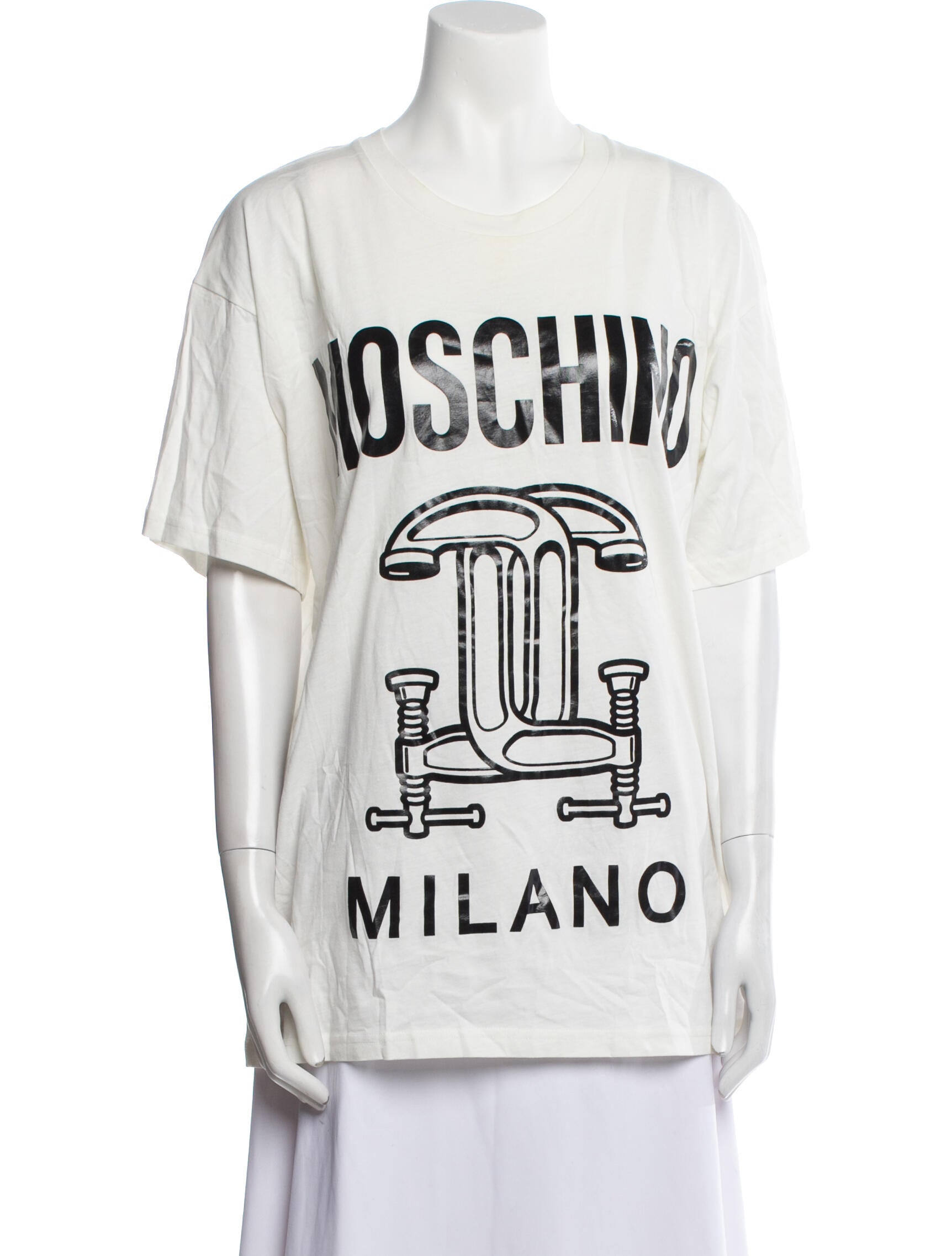 Moschino Couture Graphic Print Crew Neck T-Shirt