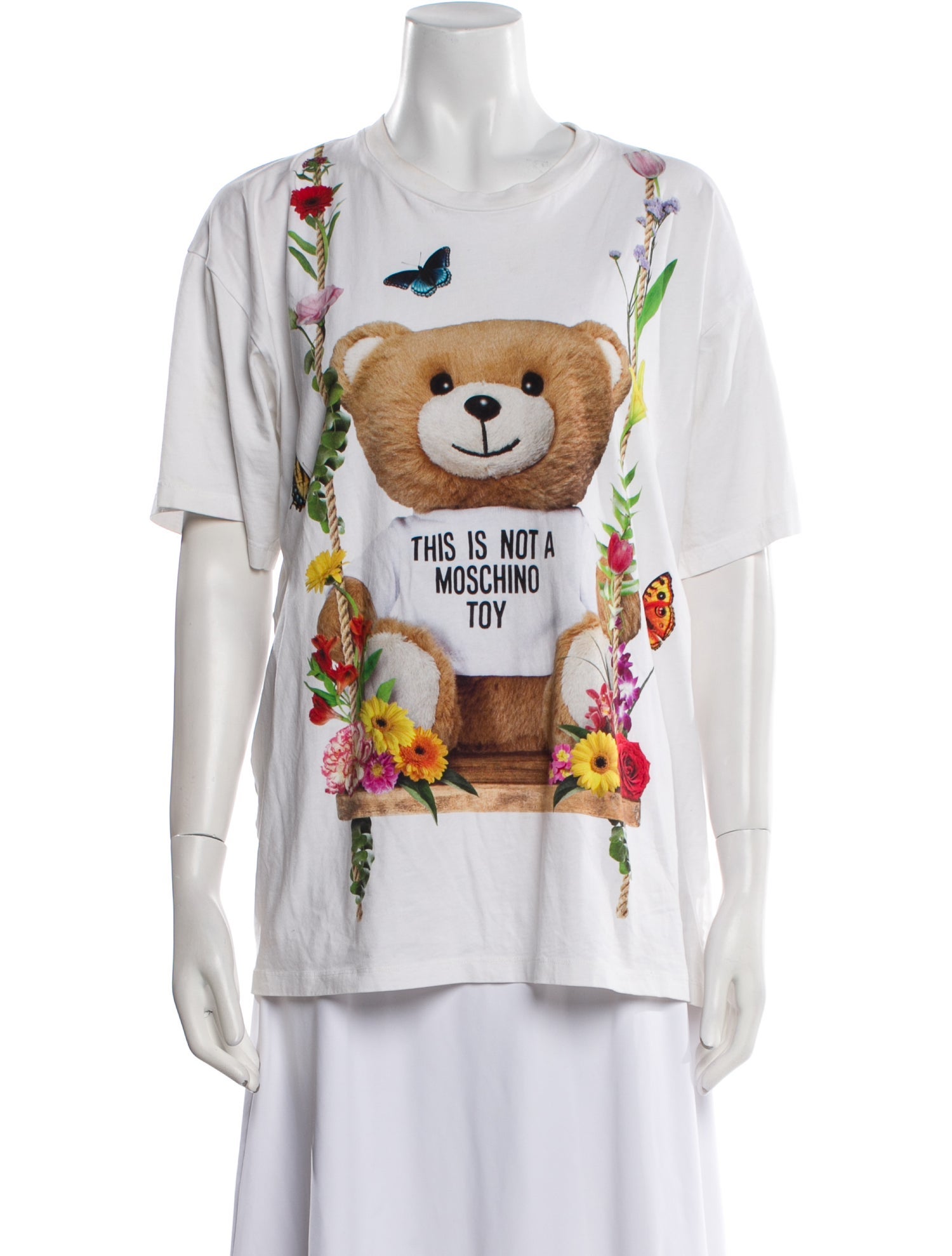 Moschino Couture Graphic Print Crew Neck T-Shirt