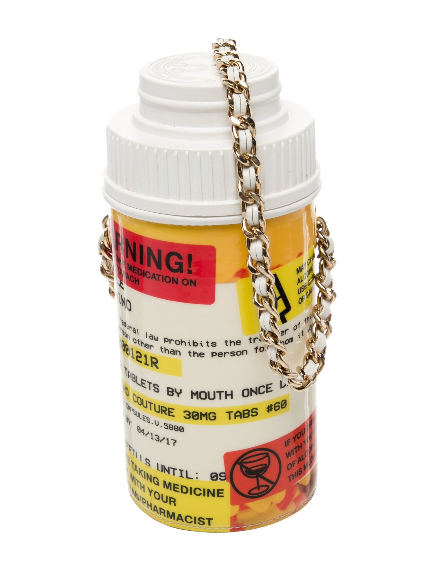 Moschino Couture Patent Leather Bucket Bag Vintage