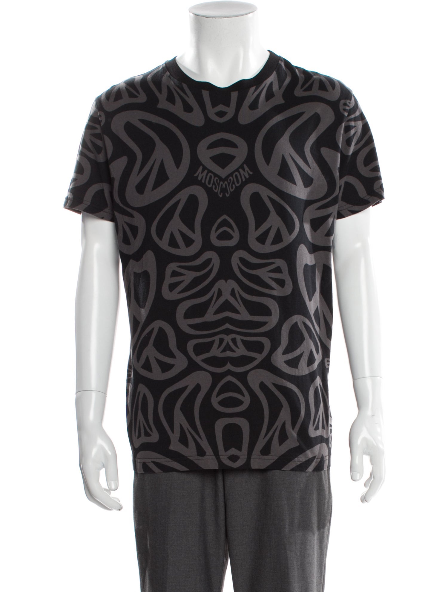 Moschino Couture Printed Crew Neck T-Shirt