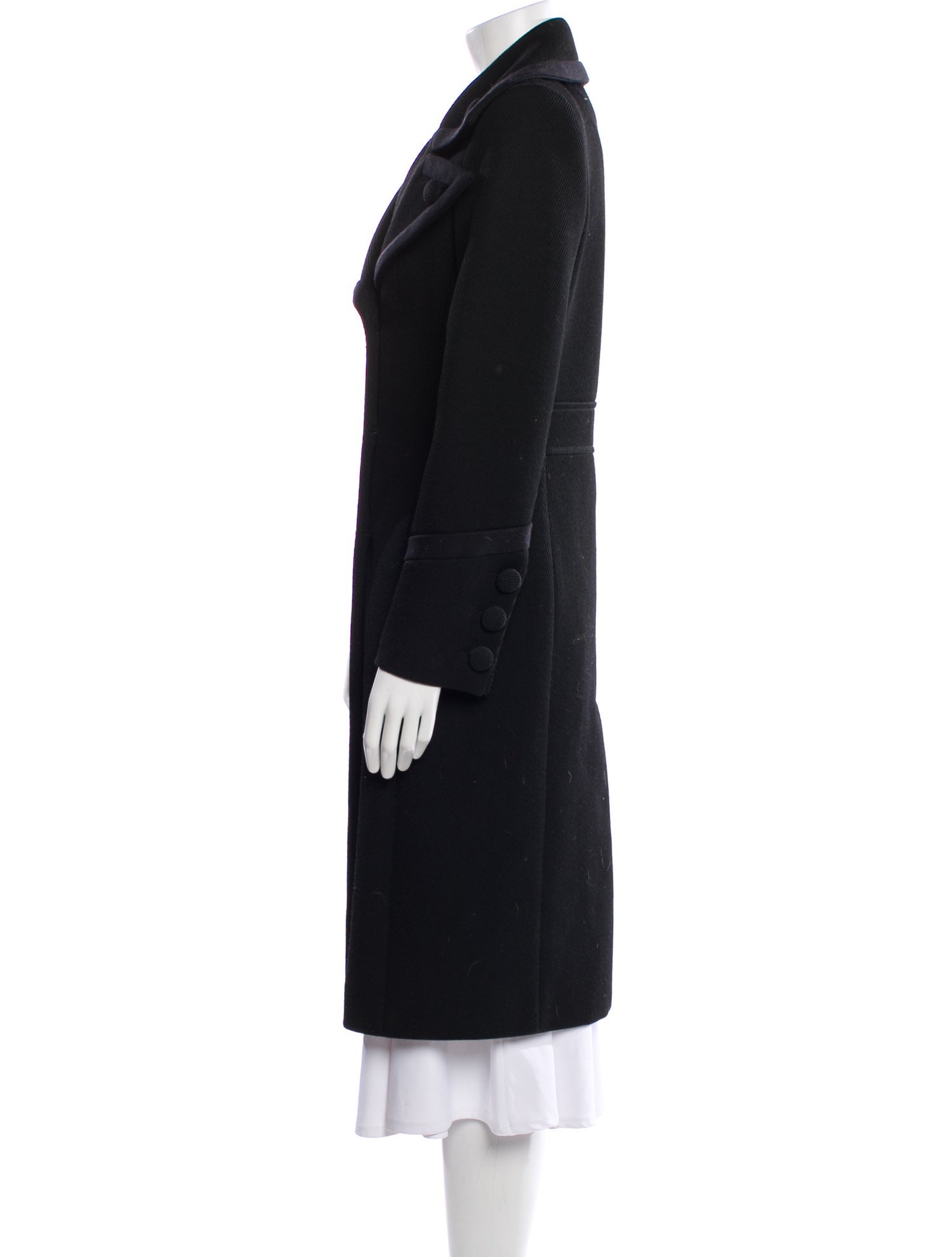 Moschino Couture Virgin Wool Peacoat