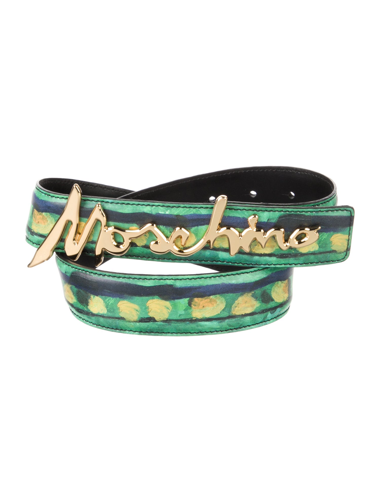 Moschino Couture Leather Belt