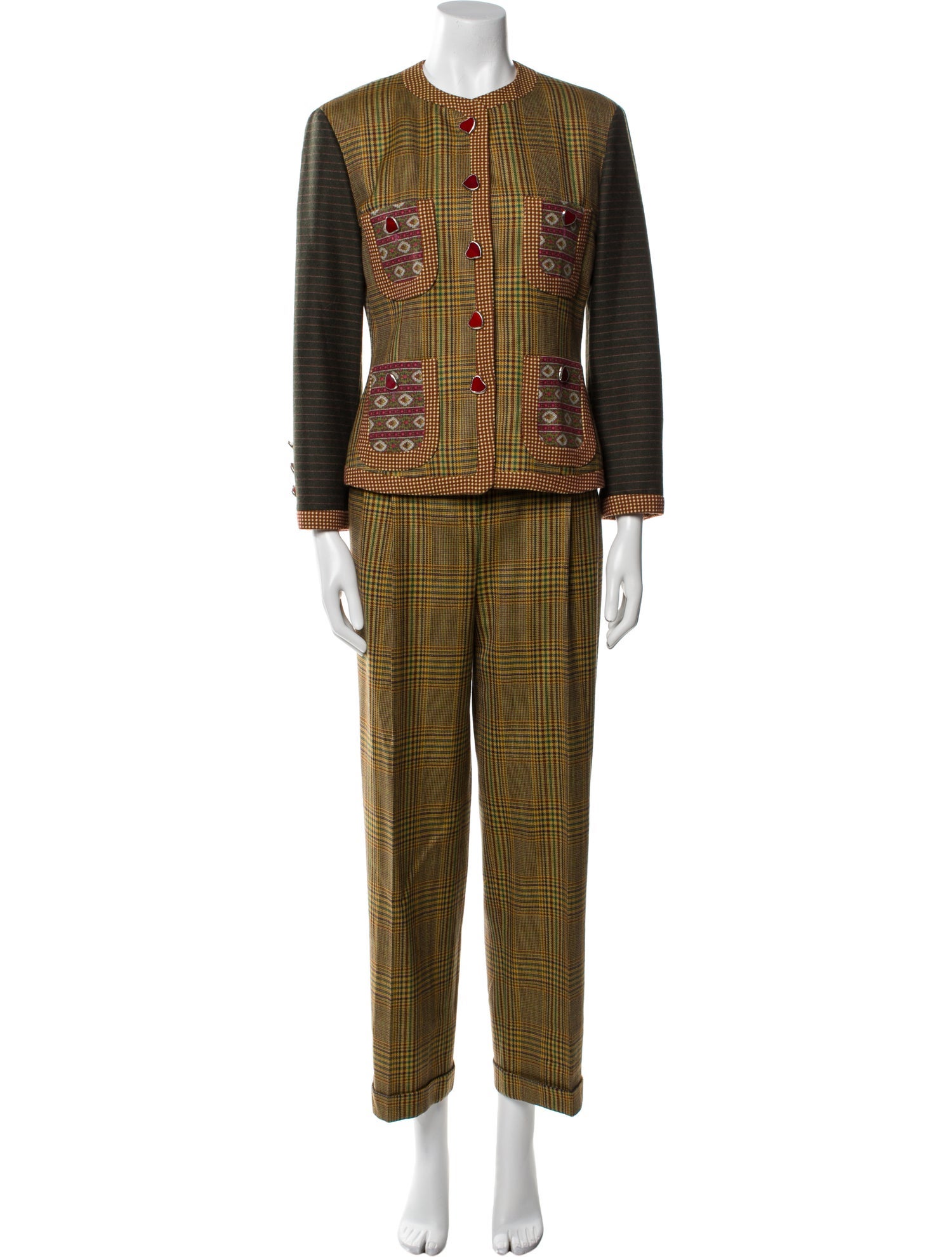 Moschino Couture Vintage 1990's Pantsuit