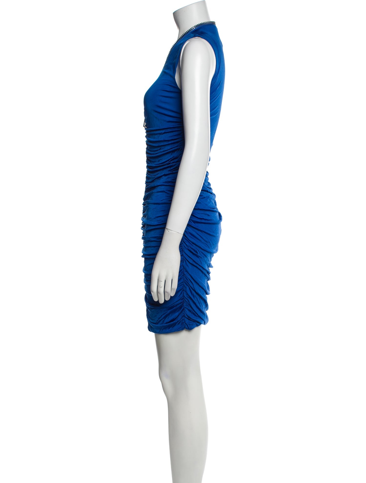 Moschino Couture V-Neck Mini Dress