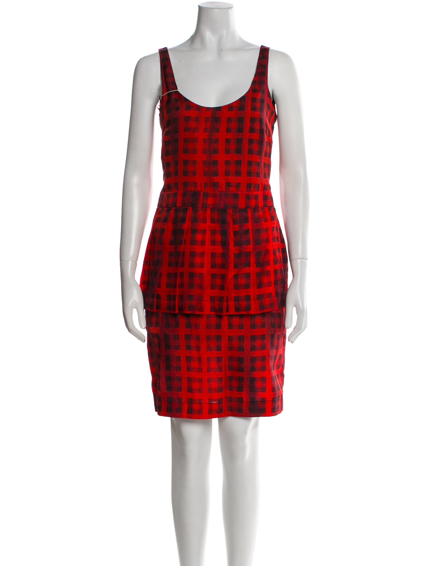 Moschino Couture Silk Knee-Length Dress w/ Tags