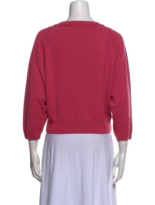 Moschino Couture Virgin Wool V-Neck Sweater