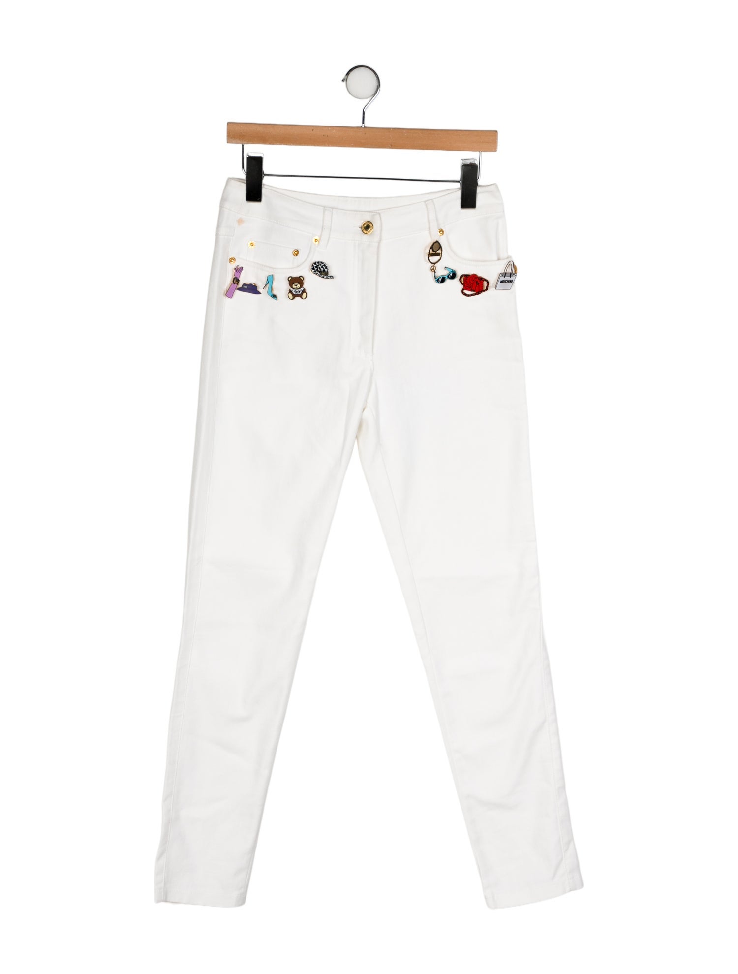 Moschino Couture Skinny Leg Pants