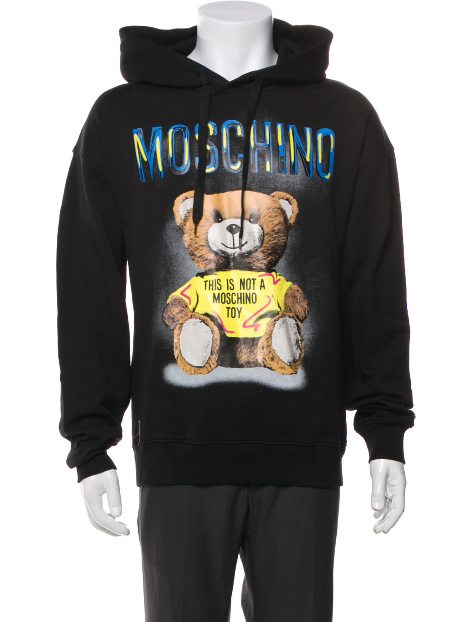 Moschino Couture Graphic Print Crew Neck Hoodie w/ Tags
