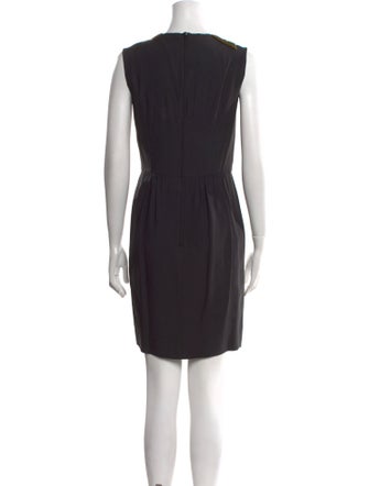 Moschino Couture V-Neck Mini Dress