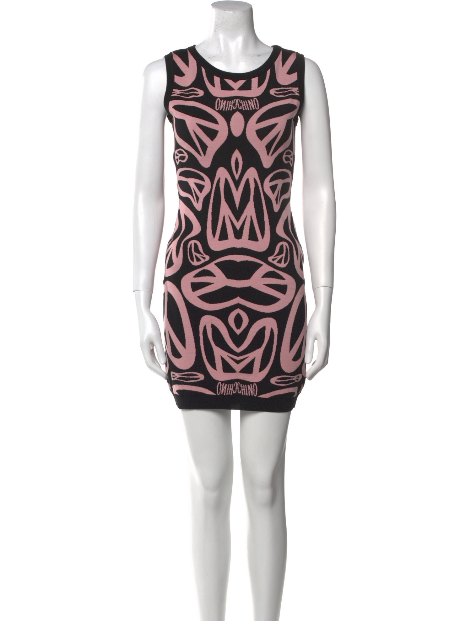 Moschino Couture Virgin Wool Mini Dress w/ Tags