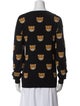 Moschino Couture Virgin Wool Printed Sweater