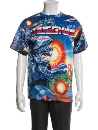Moschino Couture Printed Crew Neck T-Shirt