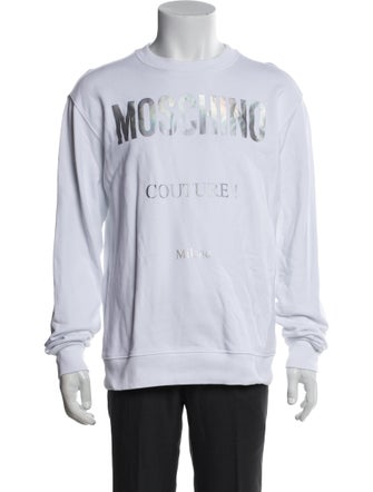 Moschino Couture Graphic Print Crew Neck Sweatshirt