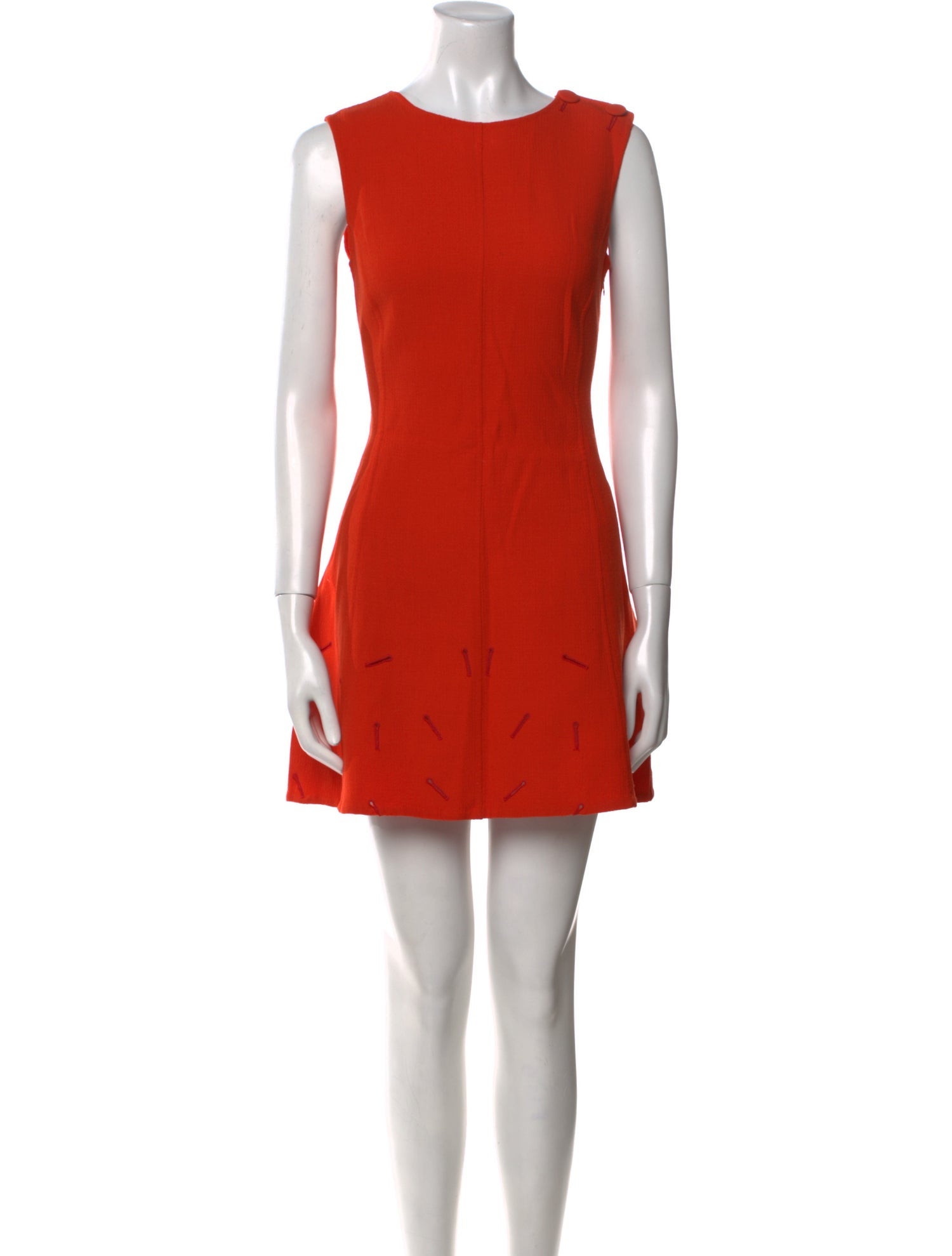 Moschino Couture Wool Mini Dress