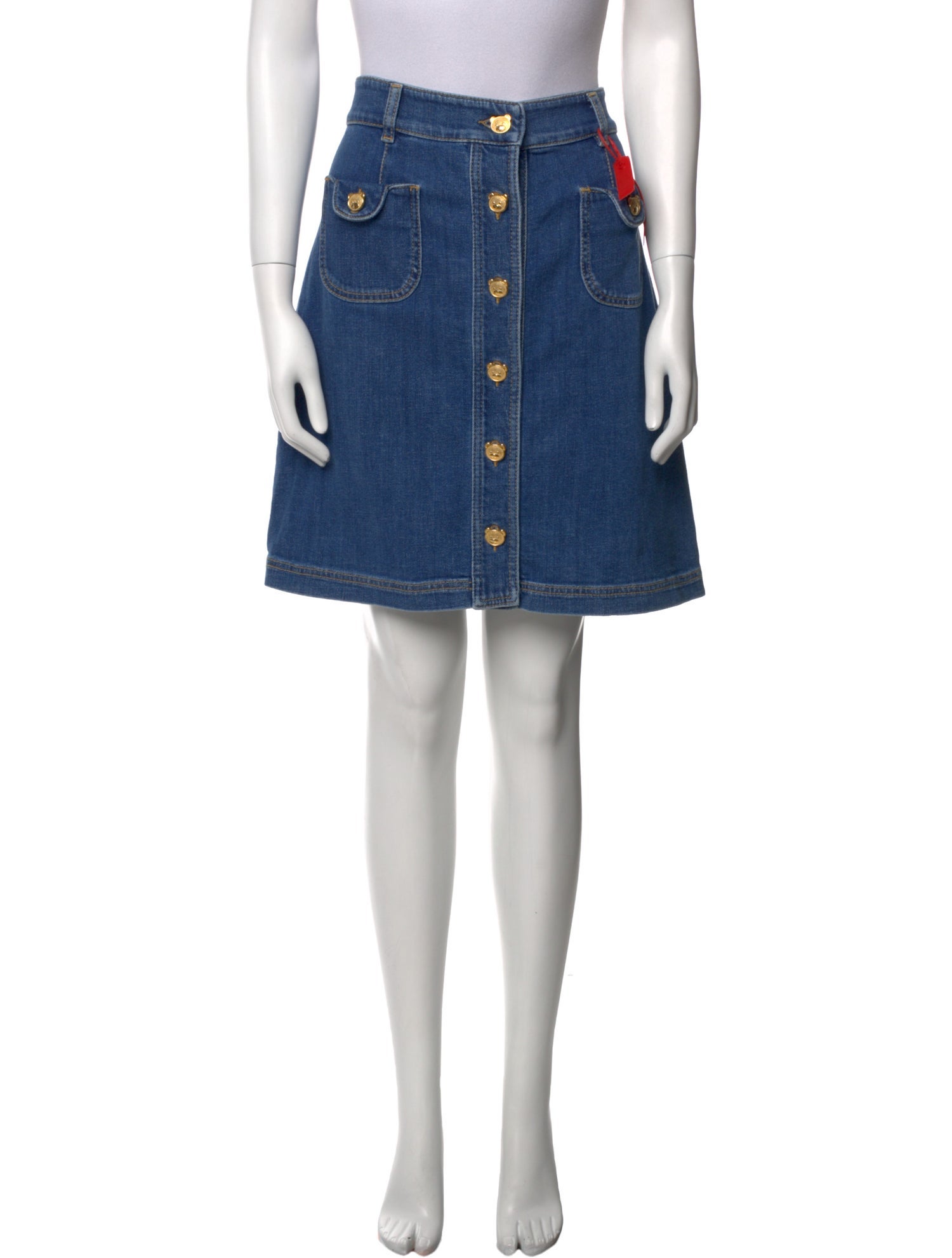 Moschino Couture Knee-Length Skirt w/ Tags