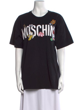 Moschino Couture Graphic Print Crew Neck T-Shirt