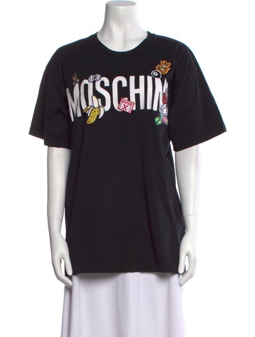 Moschino Couture Graphic Print Crew Neck T-Shirt