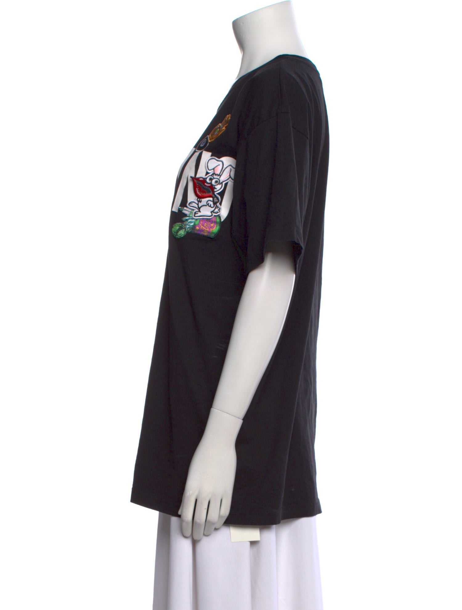 Moschino Couture Graphic Print Crew Neck T-Shirt