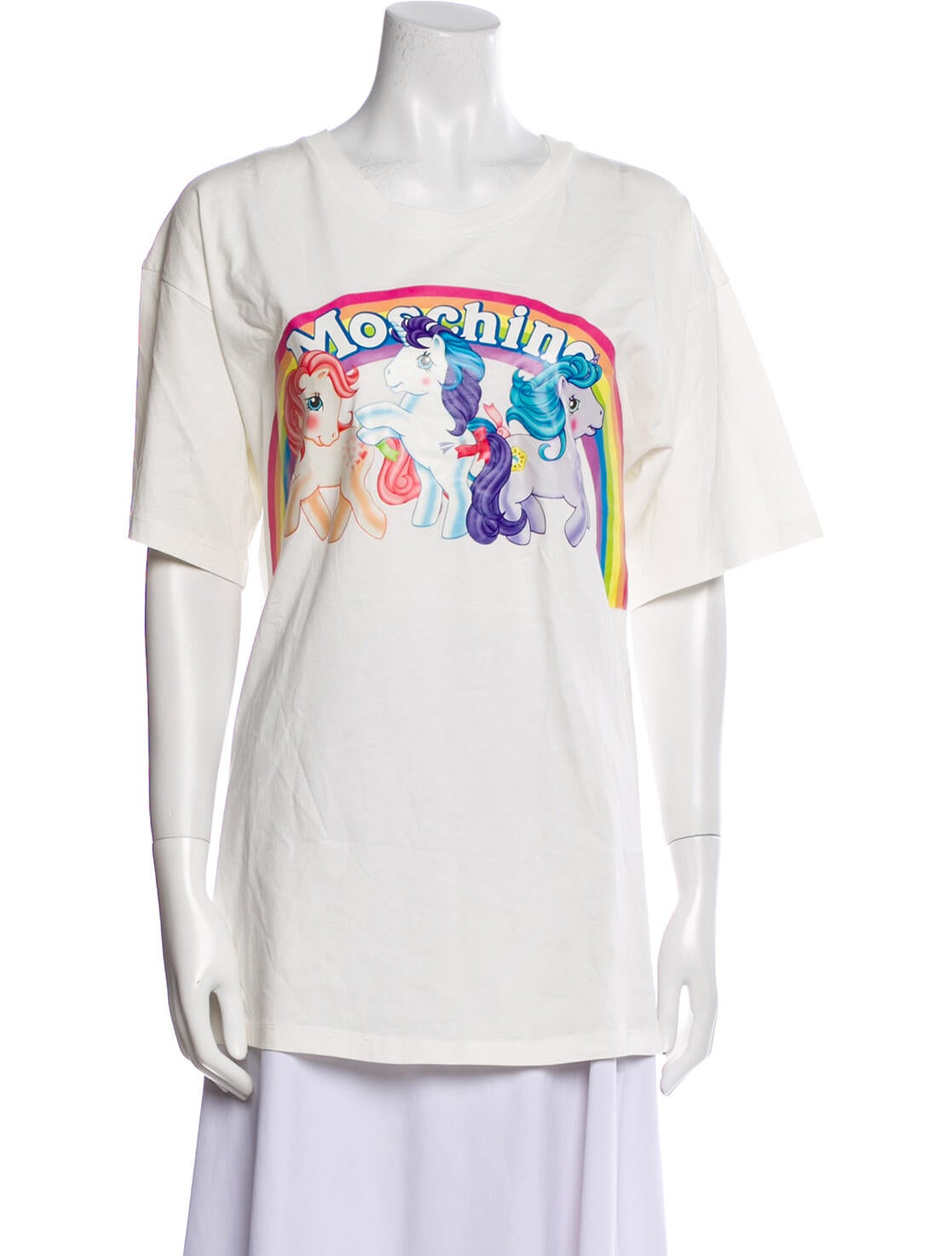 Moschino Couture Graphic Print Crew Neck T-Shirt