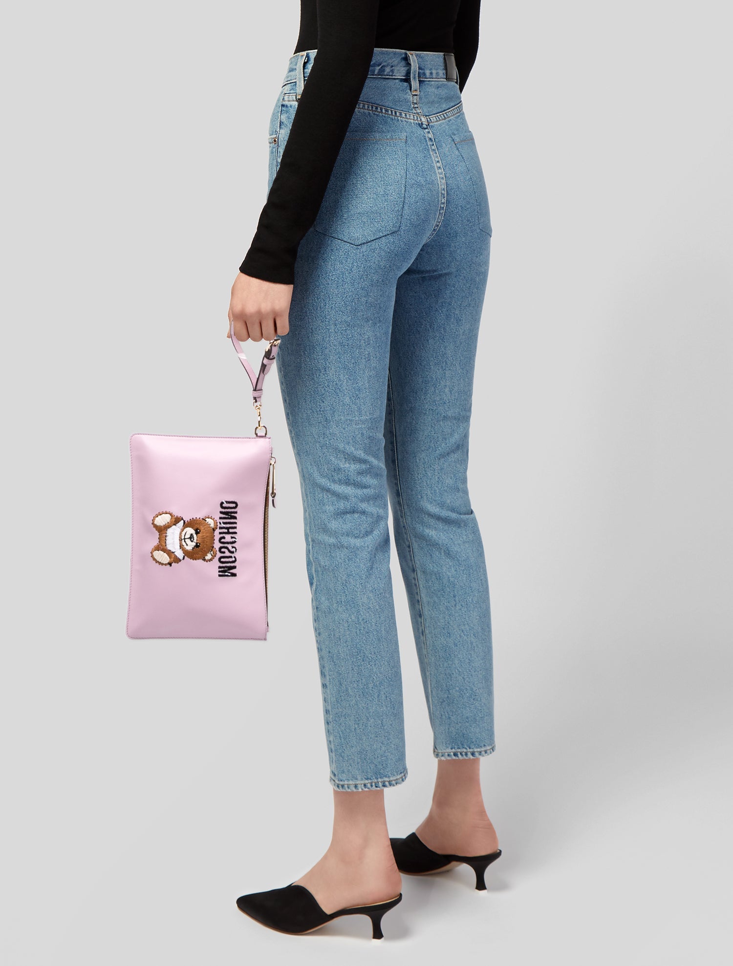 Moschino Couture Leather Portfolio