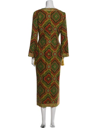 Moschino Couture Wool Long Dress